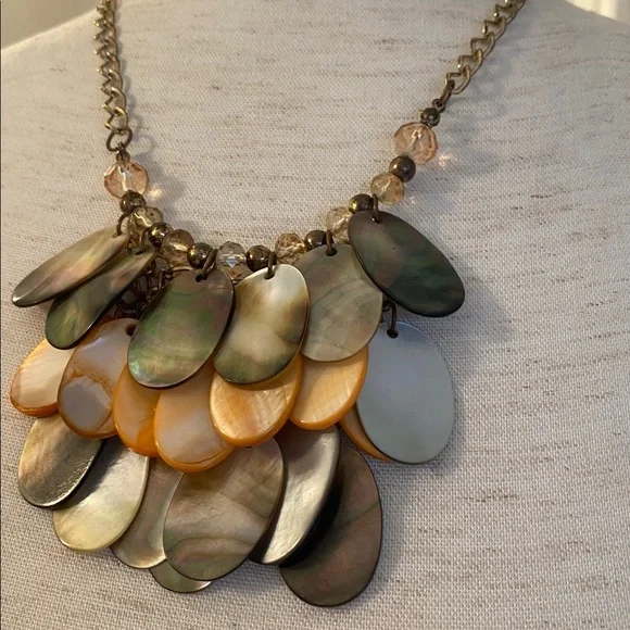 Multi-Color Shell Necklace - Picture 2 of 5